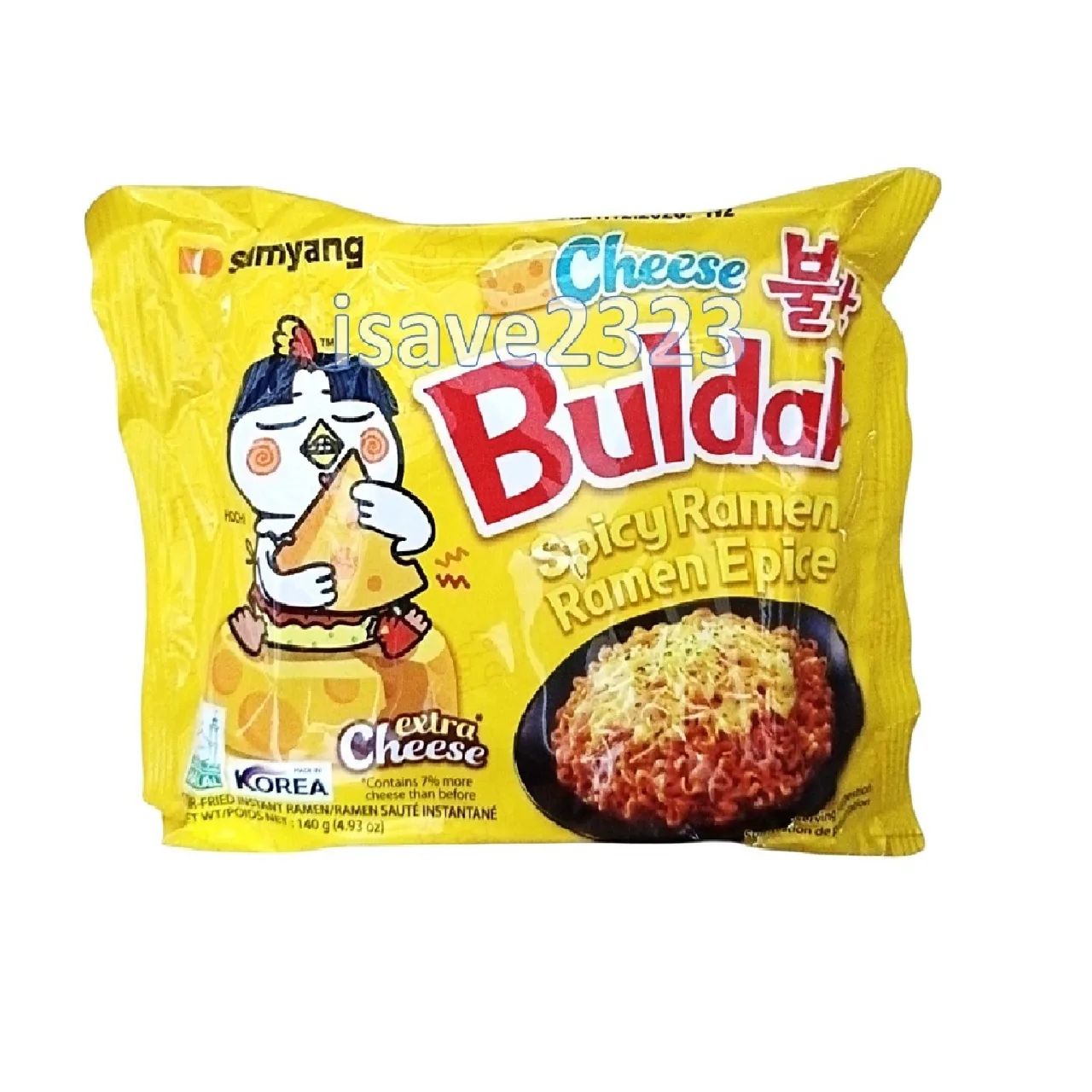 Samyang Buldak بنكهة الجبن – نودلز سريعة التحضير
