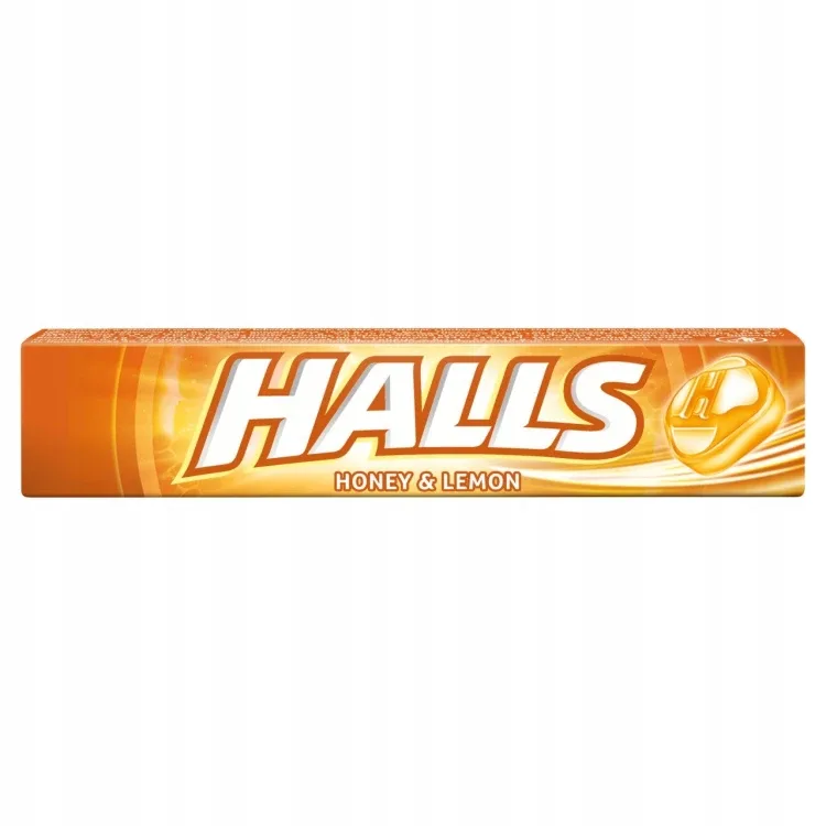 Halls Miel & Citron – حلوى منعشة بنكهة العسل والليمون، 33.5 غ