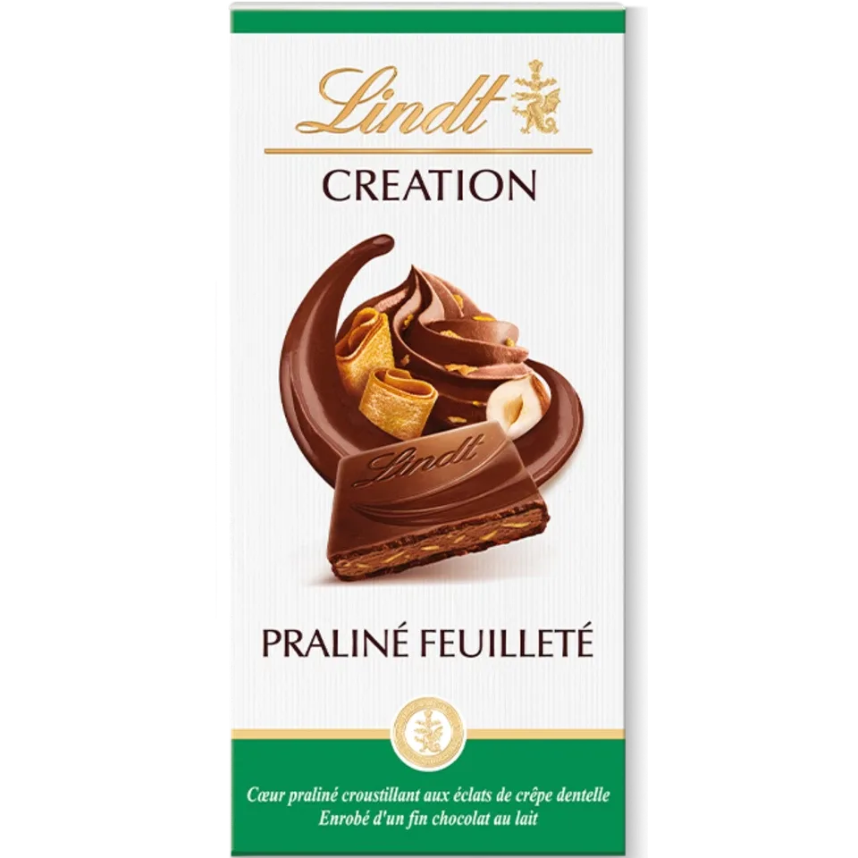 Lindt Création Praliné Feuilleté 150g