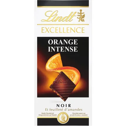 Lindt Excellence Noire Orange Tablette