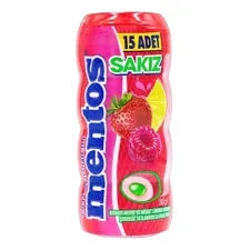 Mentos Red FRUIT & LIME Gum 30g (Mentos)