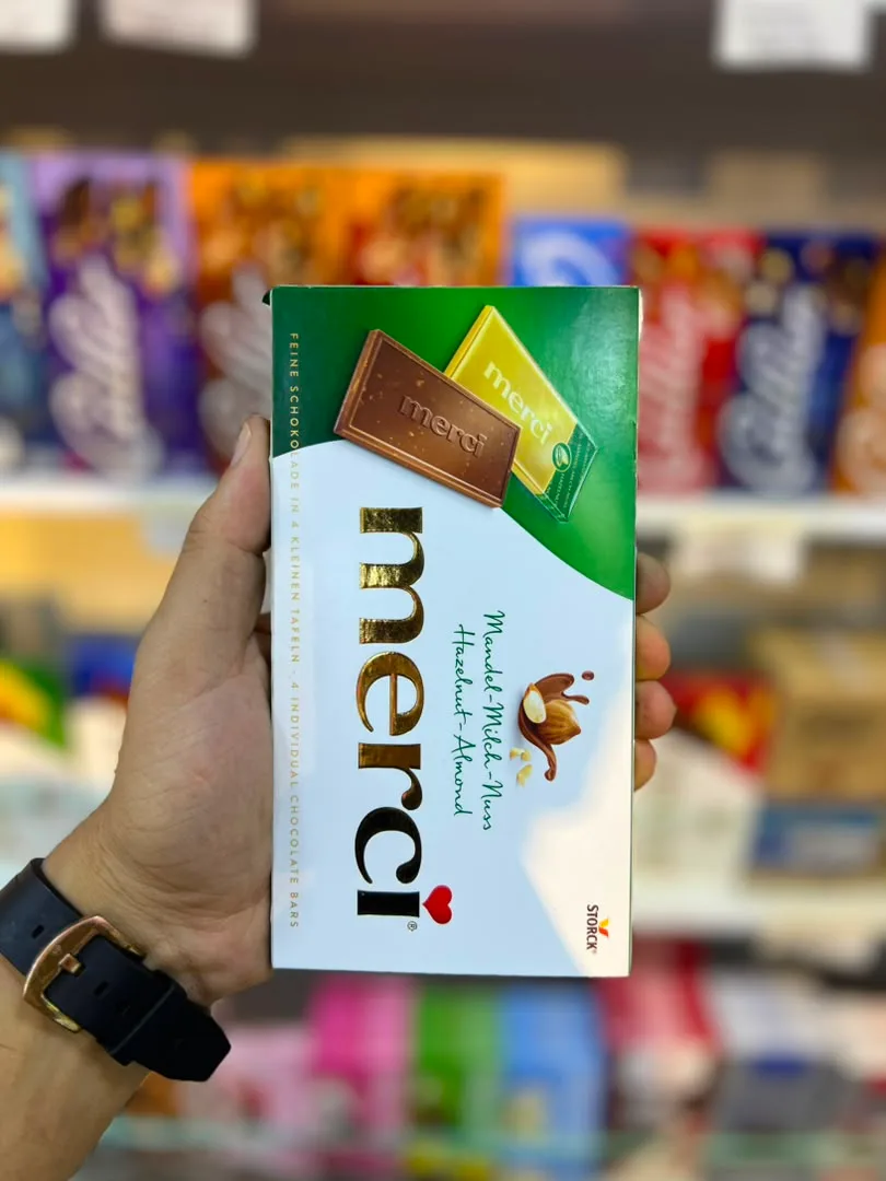 Merci Amande, Lait & Noisette 112g
