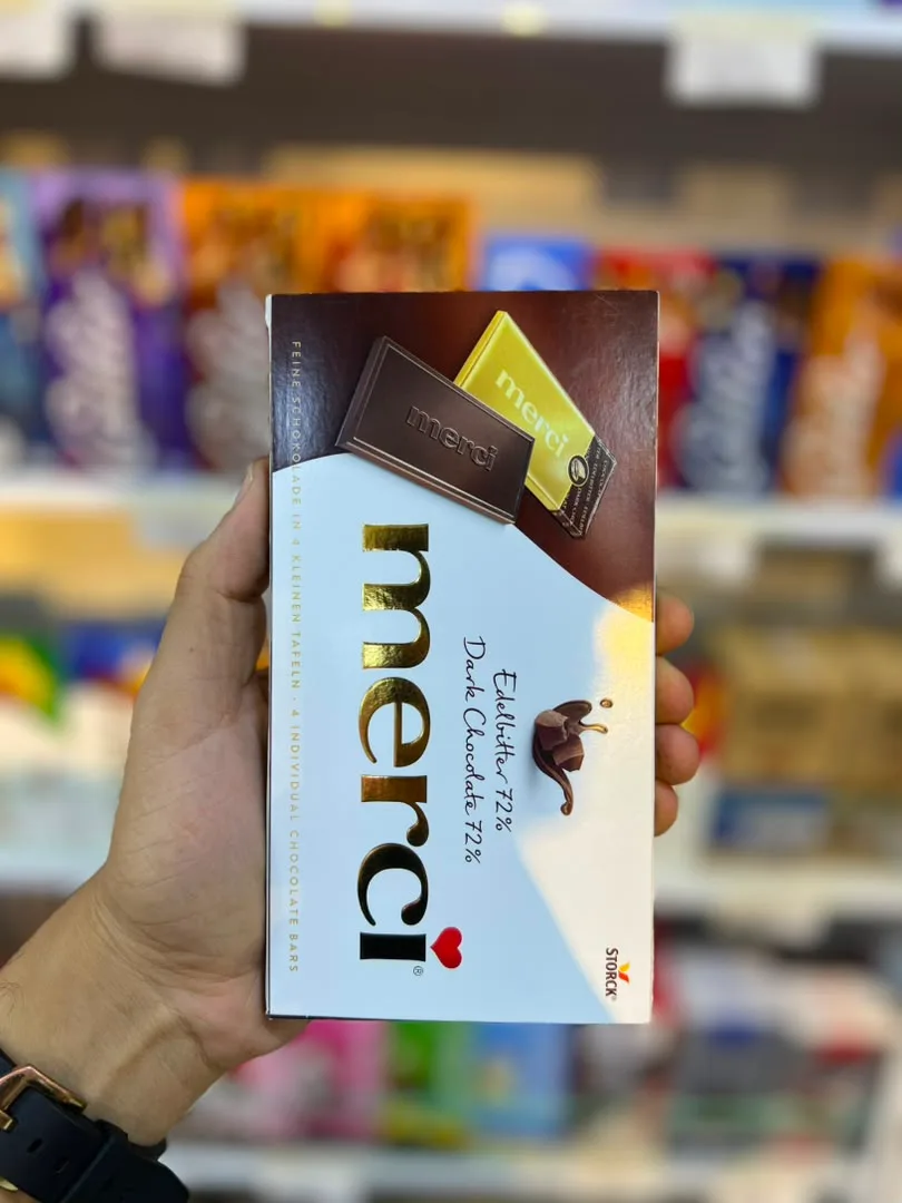 Merci Chocolat Noir 72% 112g
