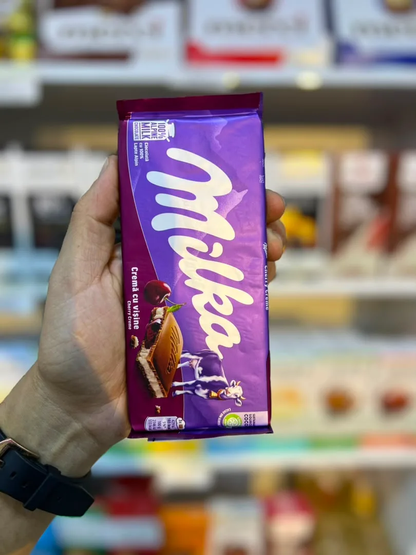 Milka Cherry Crème 100g