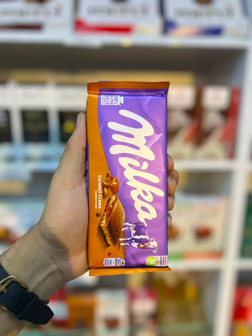 ميلكا بكريمة الكراميل 100 غ
