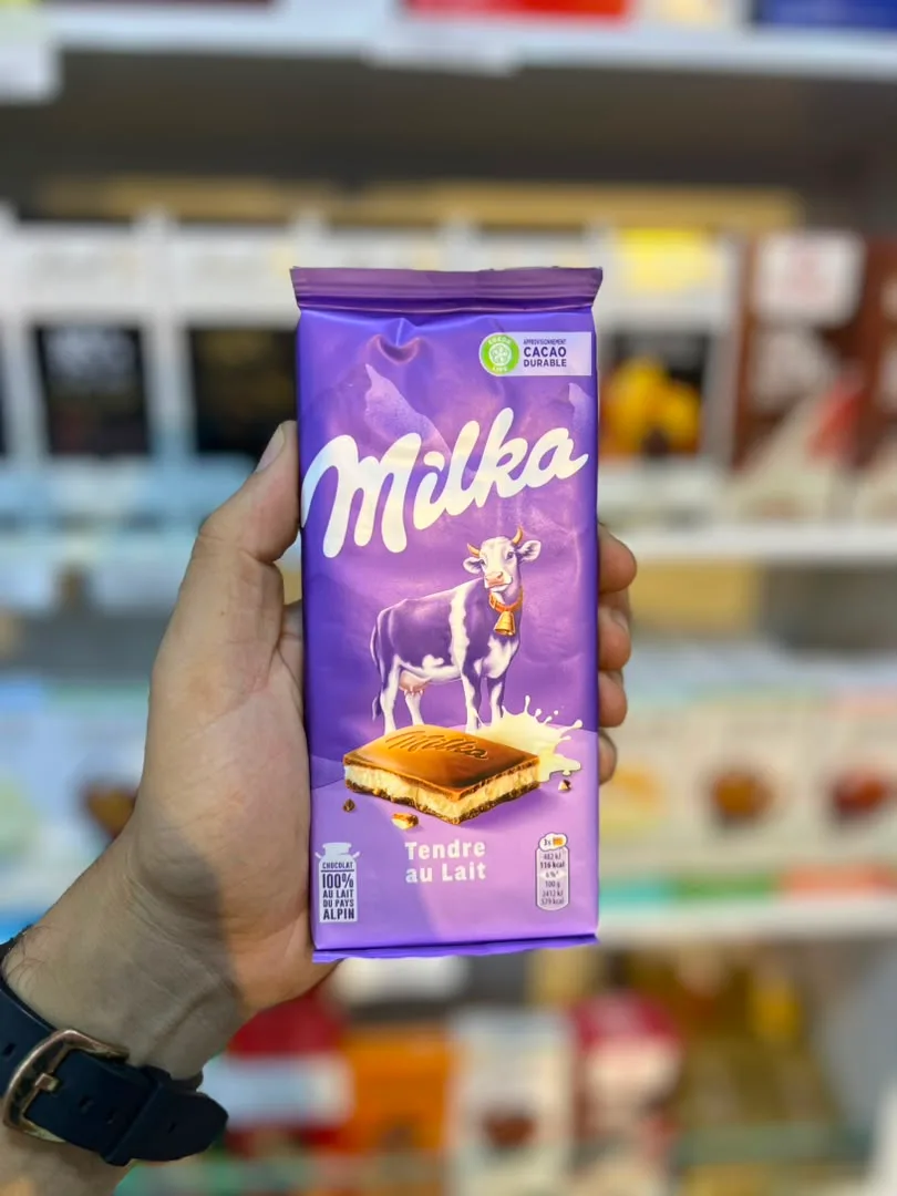 ميلكا بالحليب 100 غ