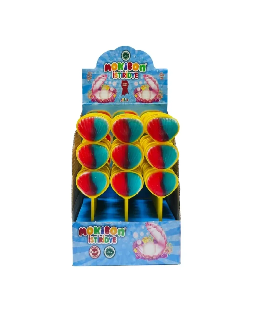 حلوى جيلاتينية على شكل محار من Mokibon –