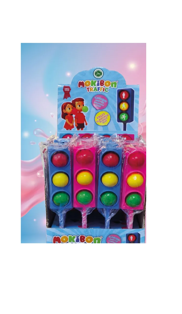 Mokibon Trafik – Chewing-gum aux arômes de fruits