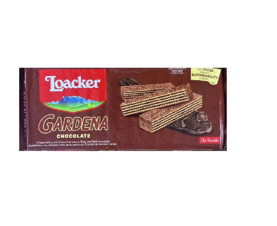 بسكويتات ويفر Loacker Gardena بنكهة الشوكولاتة🍫200غ