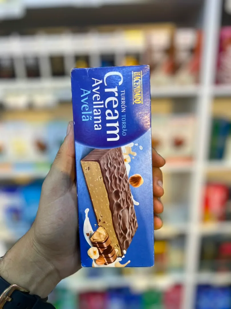 Turrón de chocolate Cream avellana Hacendado 150 g