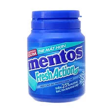 Mentos Fresh Action Chewing Gum Jar 56g