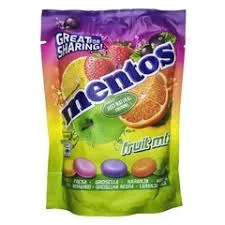 Mentos Fruit Mix Chewy Dragees 140g